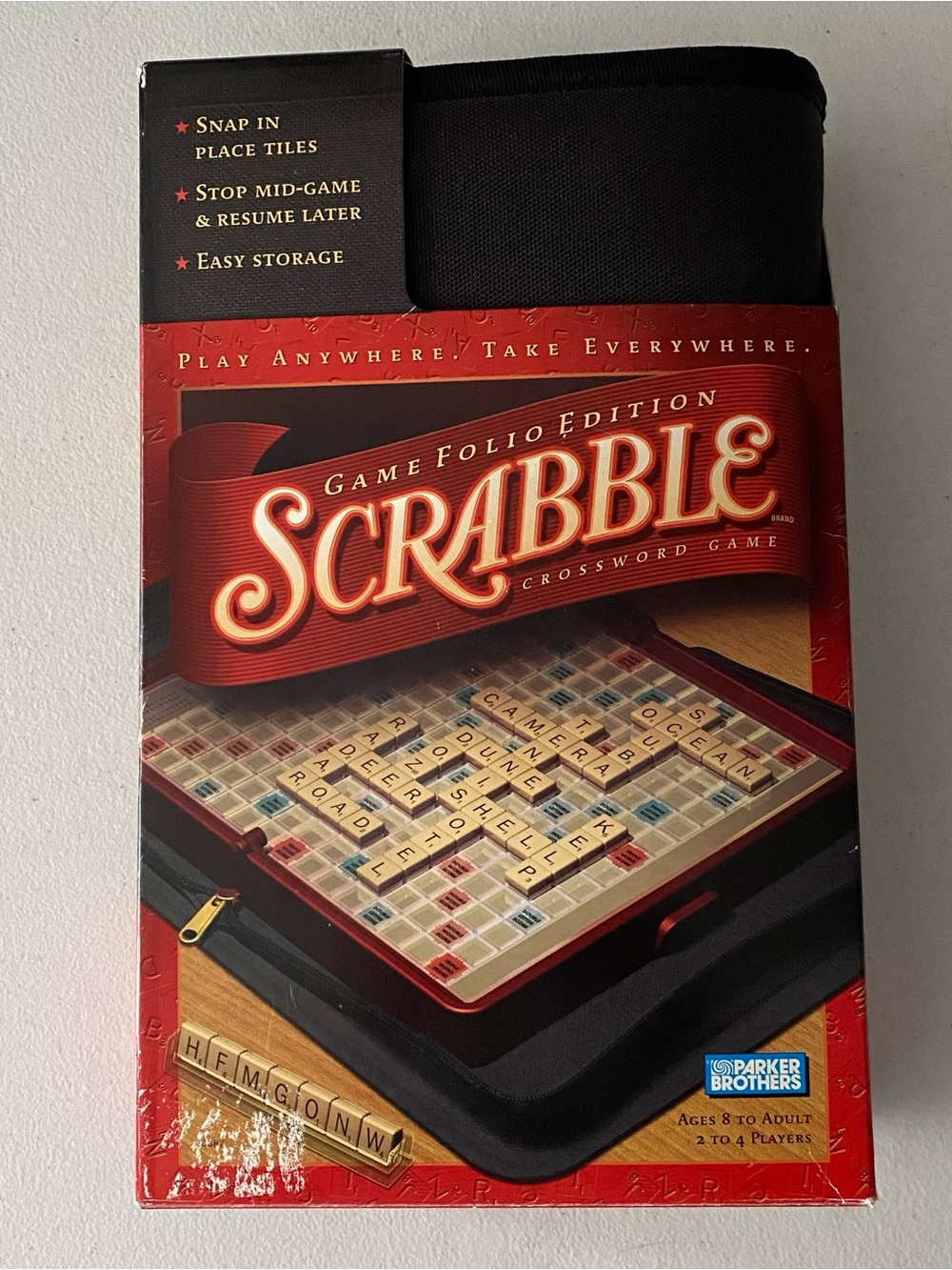 Scrabble Game Travel Folio Edition